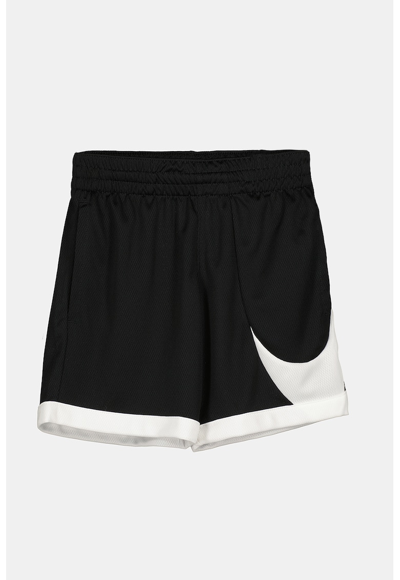 Pantaloni scurti cu talie elastica si tehnologie Dri-Fit pentru baschet