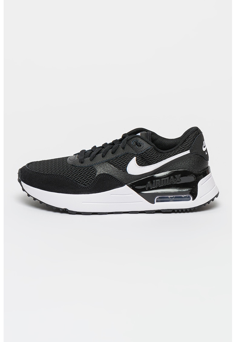 Pantofi sport cu detalii de piele intoarsa Air Max SYSTM