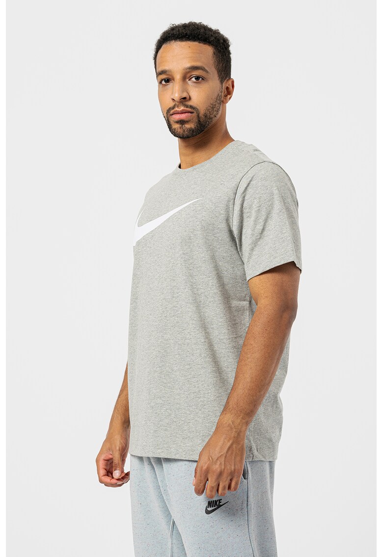 Tricou cu imprimeu logo Sportswear Swoosh - Gri