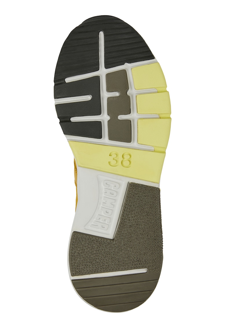 Pantofi sport cu insertii de piele intoarsa