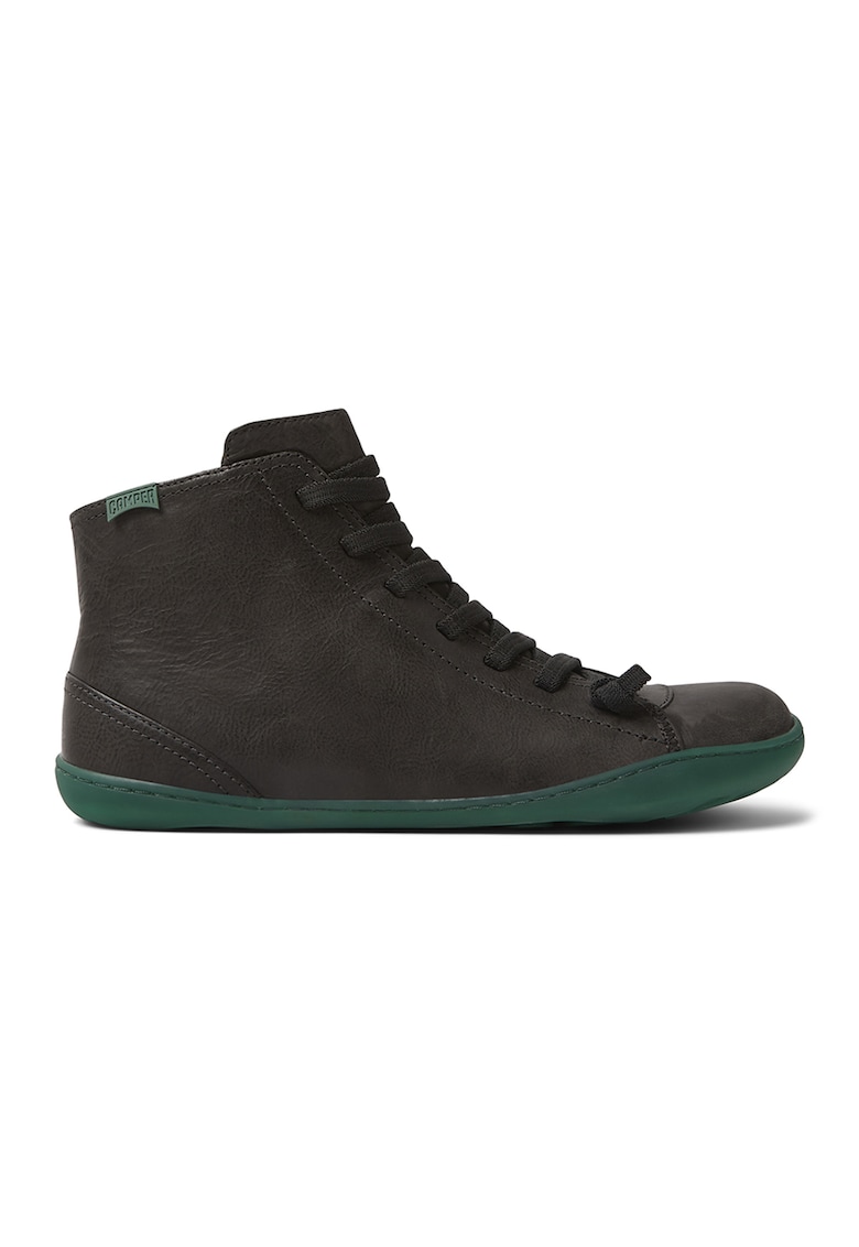 Pantofi sport casual mid-high de piele