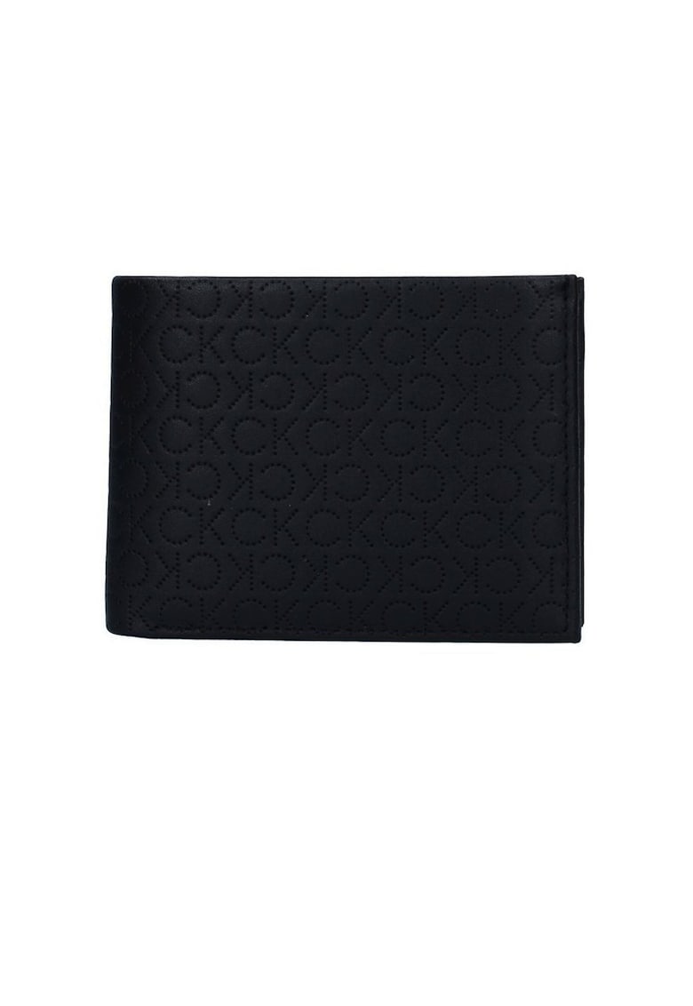 Portofel perforato all-over K50K508742 - Negru