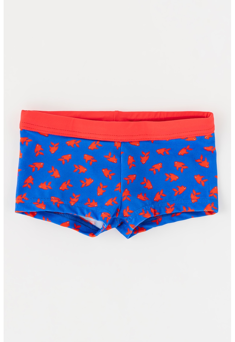 Pantaloni scurti de baie cu model cu pesti Pantaloni scurti de baie cu model cu pesti