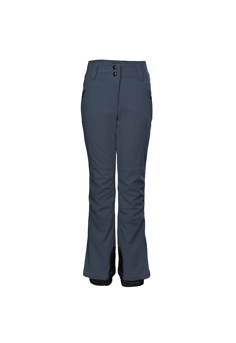 Pantaloni KSW 57 GRLS Ski Sftshll Pnts - Bleumarin inchis