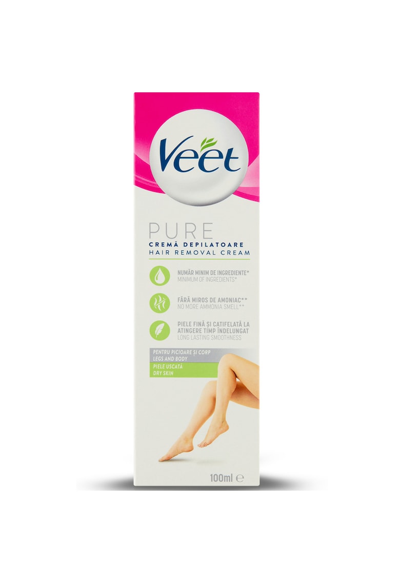 Crema depilatoare Pure pentru piele uscata - 100 ml