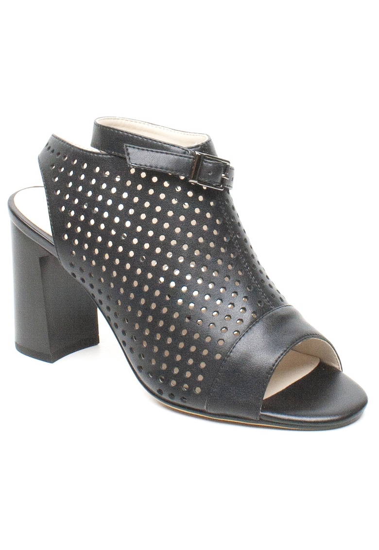 Sandale dama vara perforate 596 33 negru