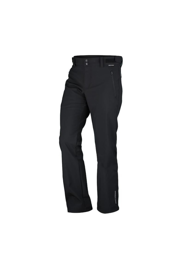 Pantaloni trekking sezon rece softhell 3L 5k/5k barbati Geron NO-5003OR - Negru