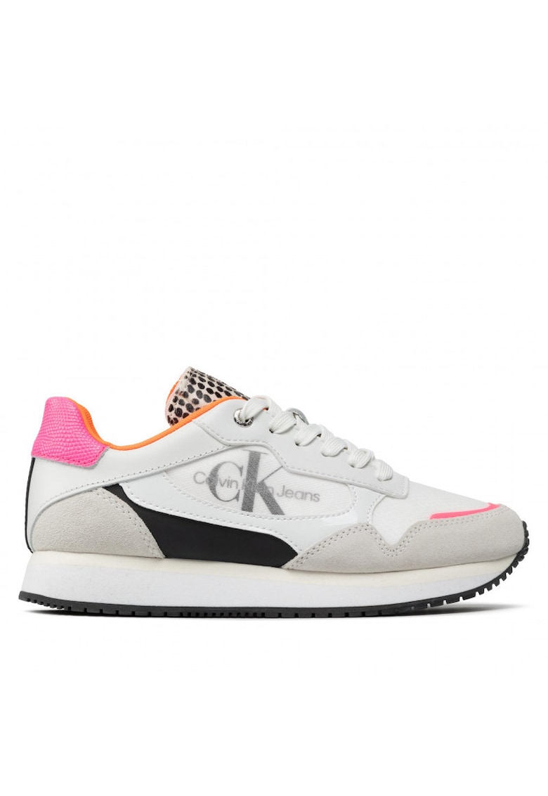 Маратонки Retro Runner YW0YW00634 - Бял