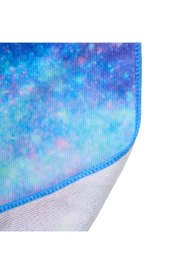 Prosop de plaja cu rucsac galaxy 70x140 cm - poliester - 220 gsm