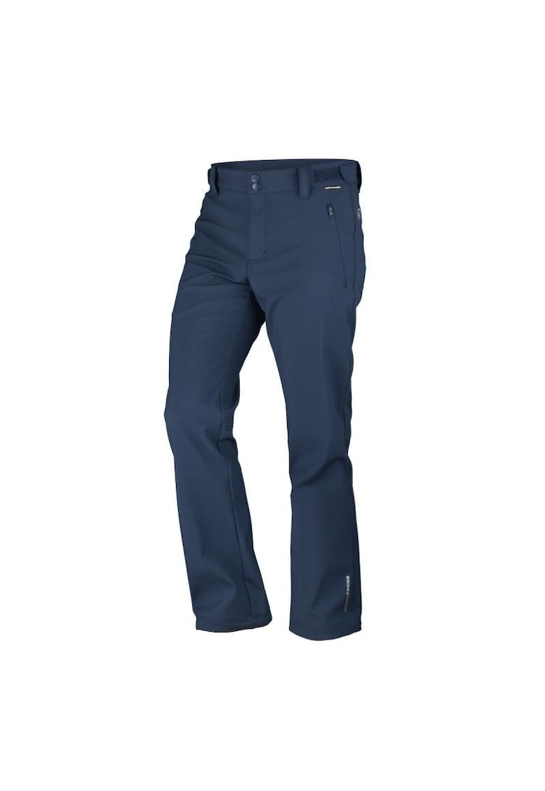 Pantaloni trekking sezon rece softhell 3L 5k/5k barbati Geron NO-5003OR - Negru