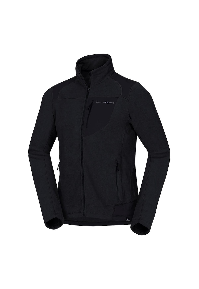 Bluza din fleece NorthPolar pentru barbati Bendik - Negru