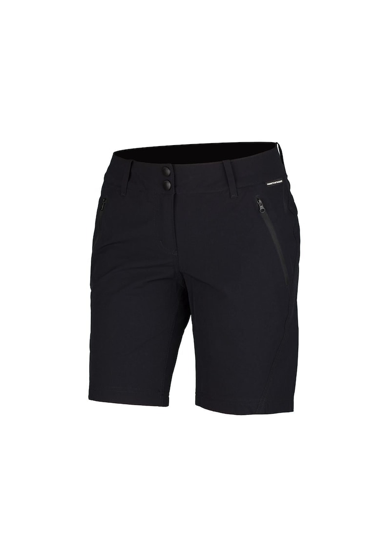 Pantaloni scurti elastici pentru femei Brynlee - Negru