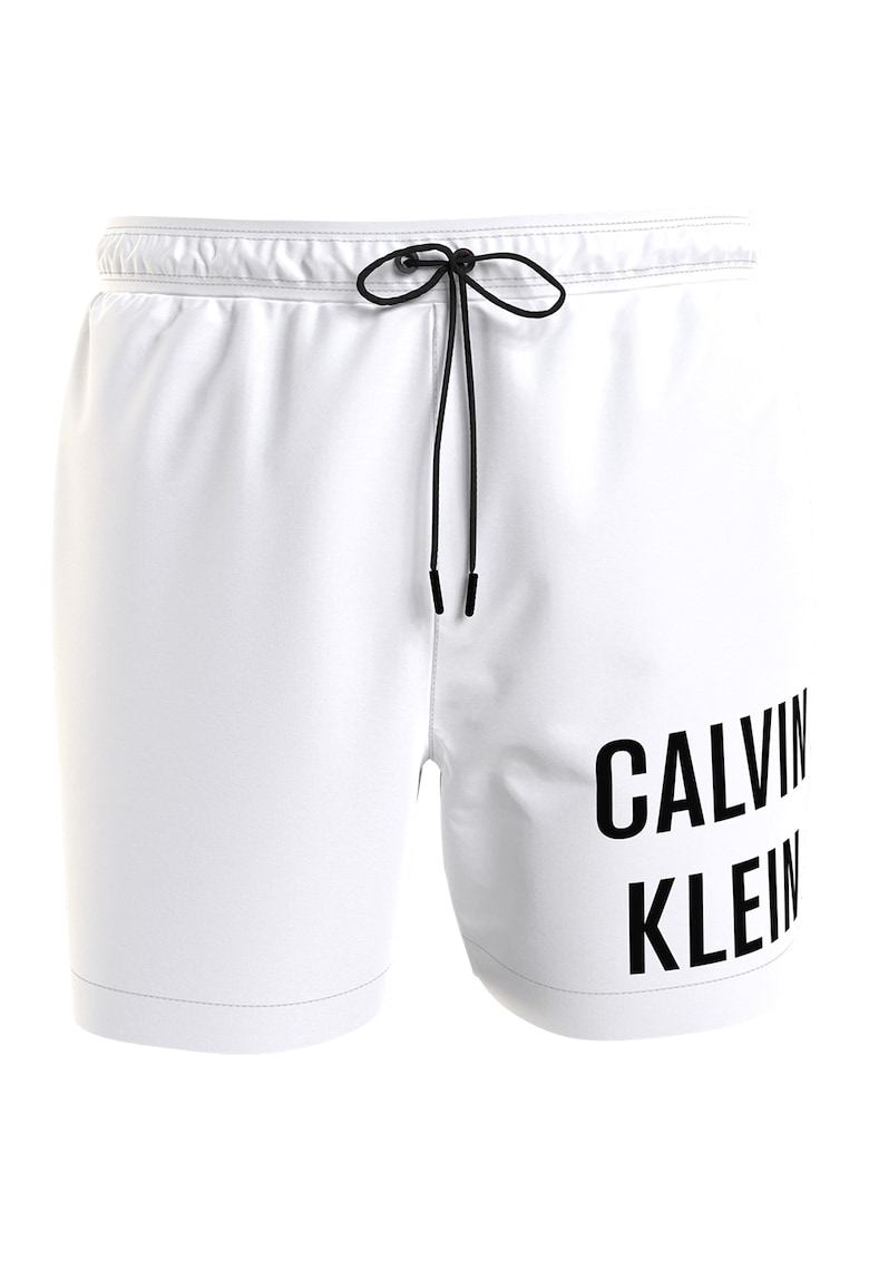 Pantaloni scurti de baie cu imprimeu logo si snur CALVIN KLEIN baie