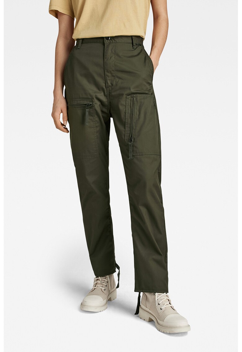 Pantaloni cargo cu croiala dreapta