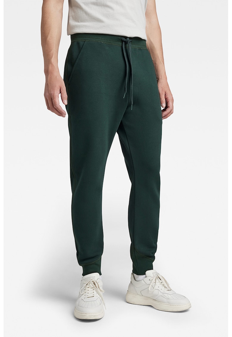 Pantaloni de trening slim fit cu snur in talie Premium Core