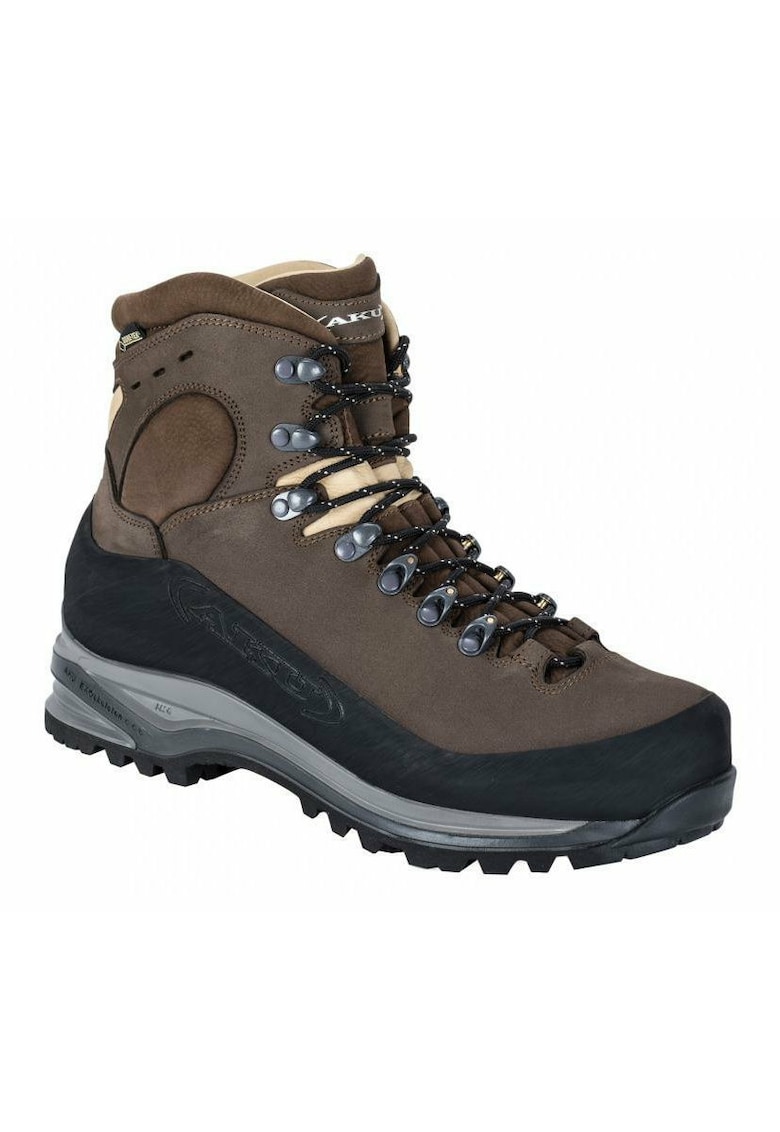 Pantofi sport barbati Superalp NBK GTX - Piele nabuc - Maro - 11 UK/