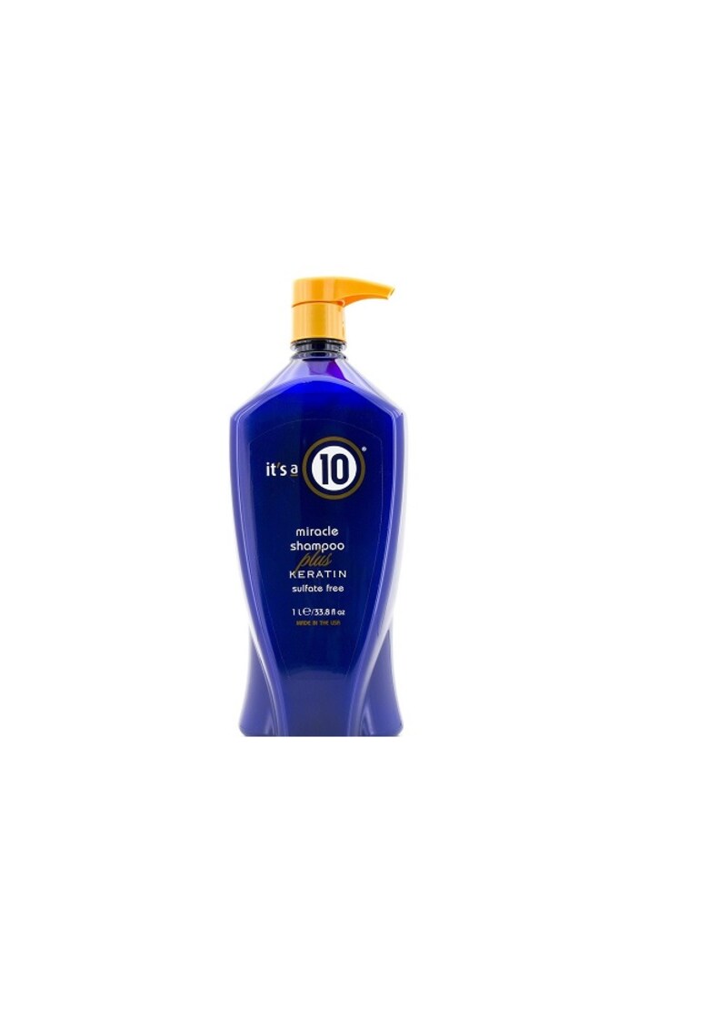 Sampon It`s A 10 Miracle Plus Keratin - Par rebel/deteriorat - 1000ml