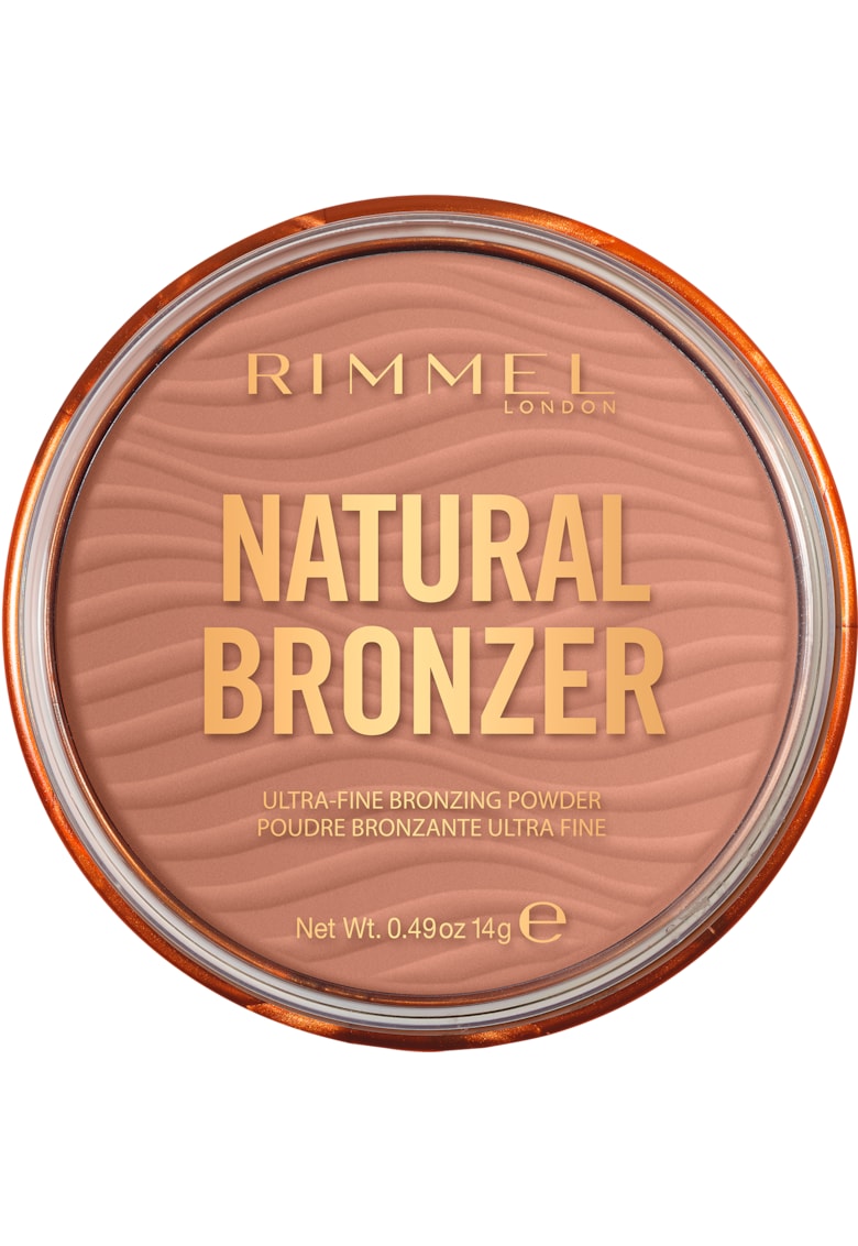 Pudra bronzanta pentru ten Natural Bronzer - 001 Sunlight - 14 g