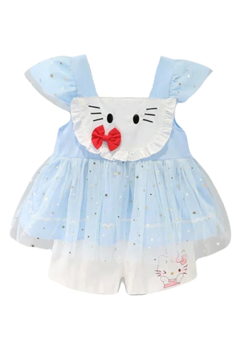 Costumas - Kitty - Fete - Maneca scurta - Multicolor