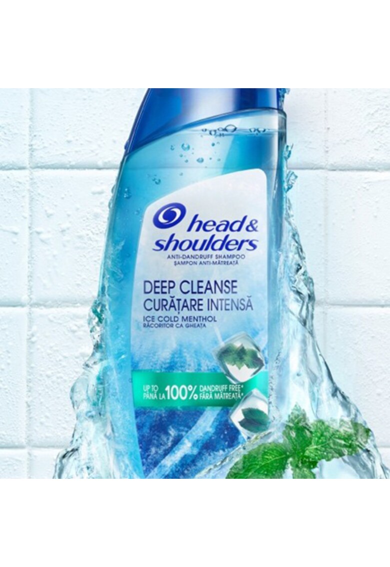 Sampon anti-matreata deep cleanse sub zero feel cu mentol - 300 ml