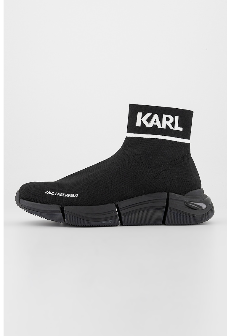 Karl Lagerfeld Спортни обувки с контрастно лого за Мъже Karl Lagerfeld Спортни обувки с контрастно лого за Мъже