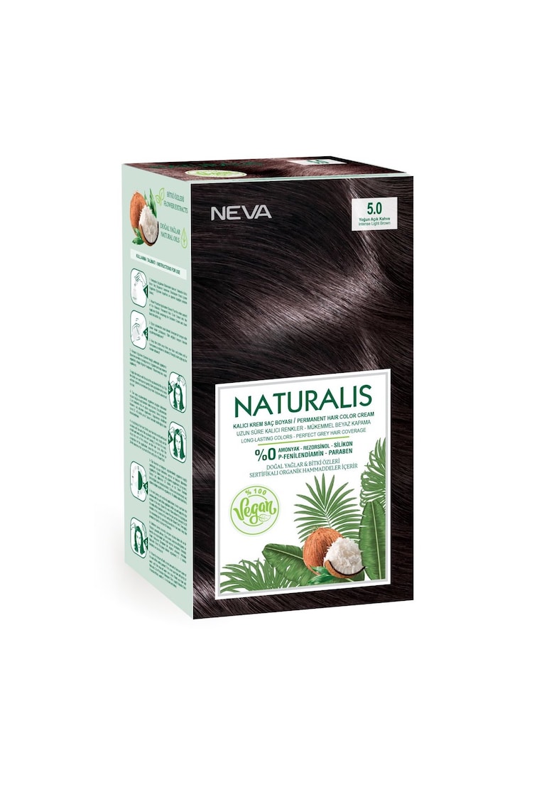 Vopsea de par vegana fara amoniac - Naturalis - 150 ml Vopsea de par vegana fara amoniac - Naturalis - 150 ml