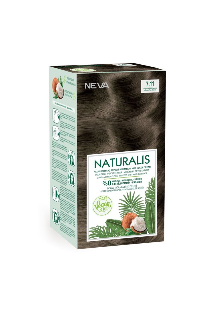 Vopsea de par vegana fara amoniac - Naturalis - 150 ml Vopsea de par vegana fara amoniac - Naturalis - 150 ml