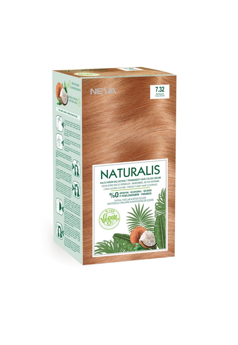 Vopsea de par vegana fara amoniac - Naturalis - 150 ml Vopsea de par vegana fara amoniac - Naturalis - 150 ml