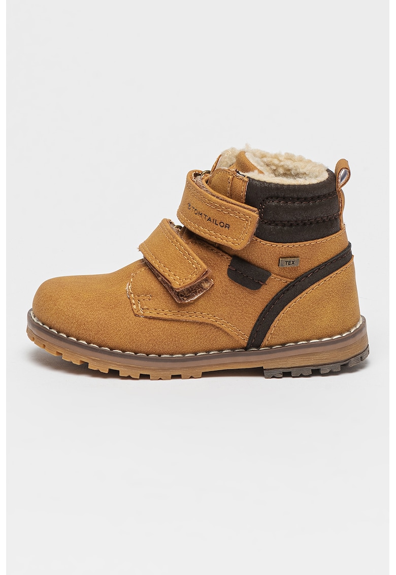 Ghete cu velcro si captuseala pufoasa