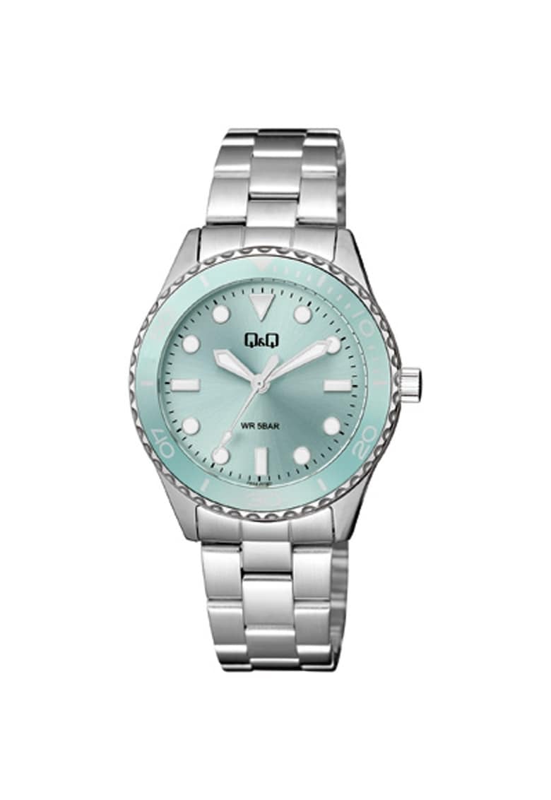 Ceas dama Q55A-003PY Quartz Argintiu