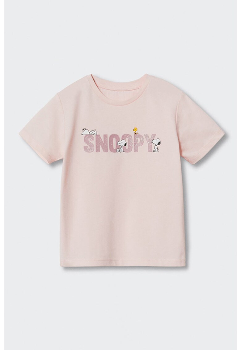 Bluza cu decolteu la baza gatului si detalii stralucitoare Snoop
