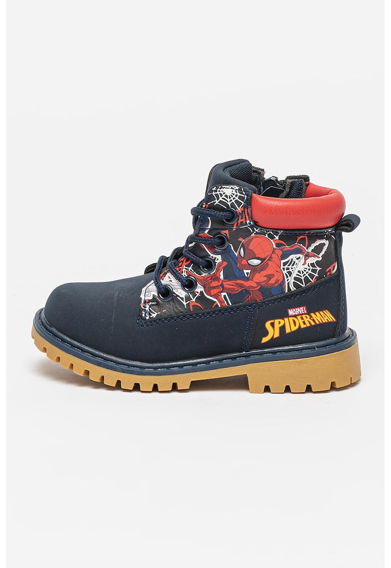 Ghete de piele ecologica cu Spiderman