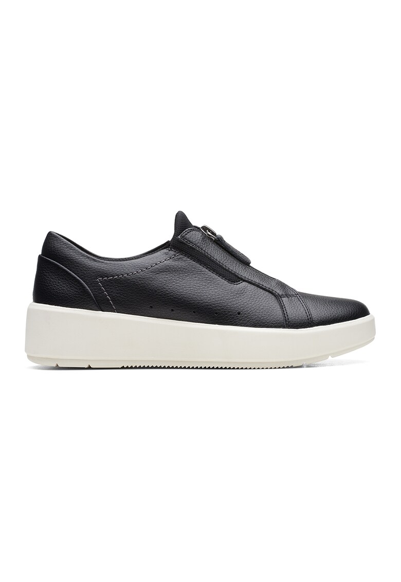 Clarks Скосени кожени спортни обувки Layton за Жени Clarks Скосени кожени спортни обувки Layton за Жени