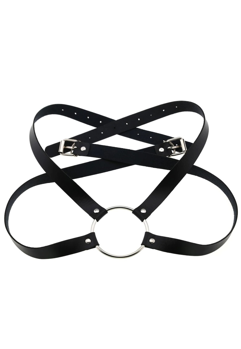 Ham negru - din piele ecologica - Nina C22 -