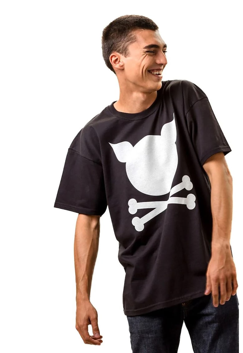 Tricou unisex de bumbac cu imprimeu logo