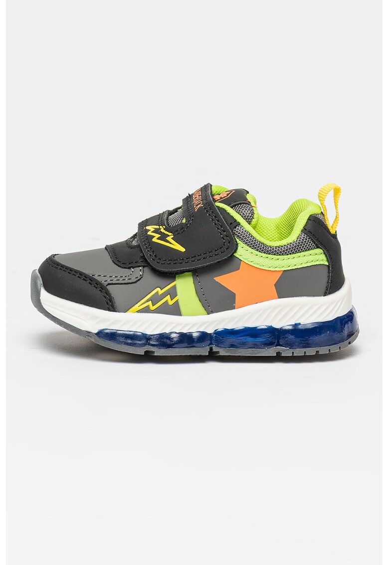 Pantofi sport cu insertii de material textil si velcro Tiana