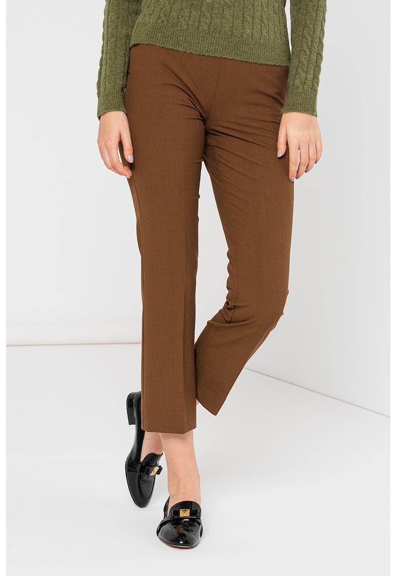 Pantaloni crop in carouri Fasto