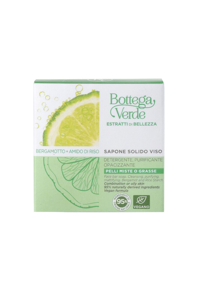 Sapun solid purificant - pentru tenul mixt si gras - cu extract de bergamota si vitamina B3 - Estratti di Bellezza - 75 ML - Sapun solid purificant - pentru tenul mixt si gras - cu extract de bergamota si vitamina B3 - Estratti di Bellezza - 75 ML -