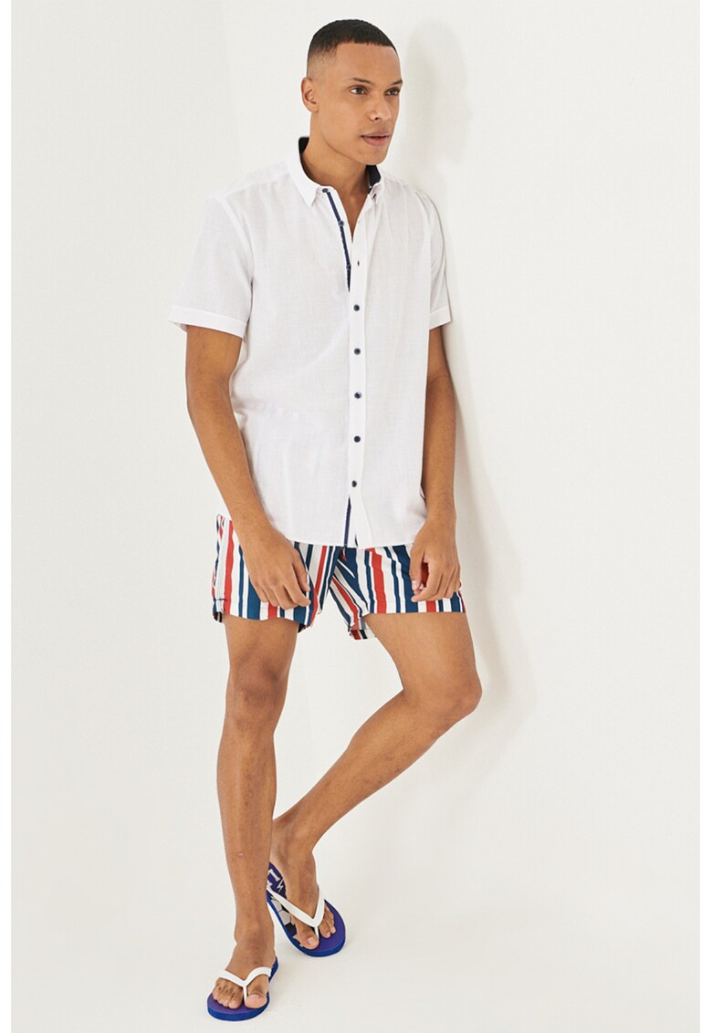 Pantaloni scurti de baie cu model in dungi