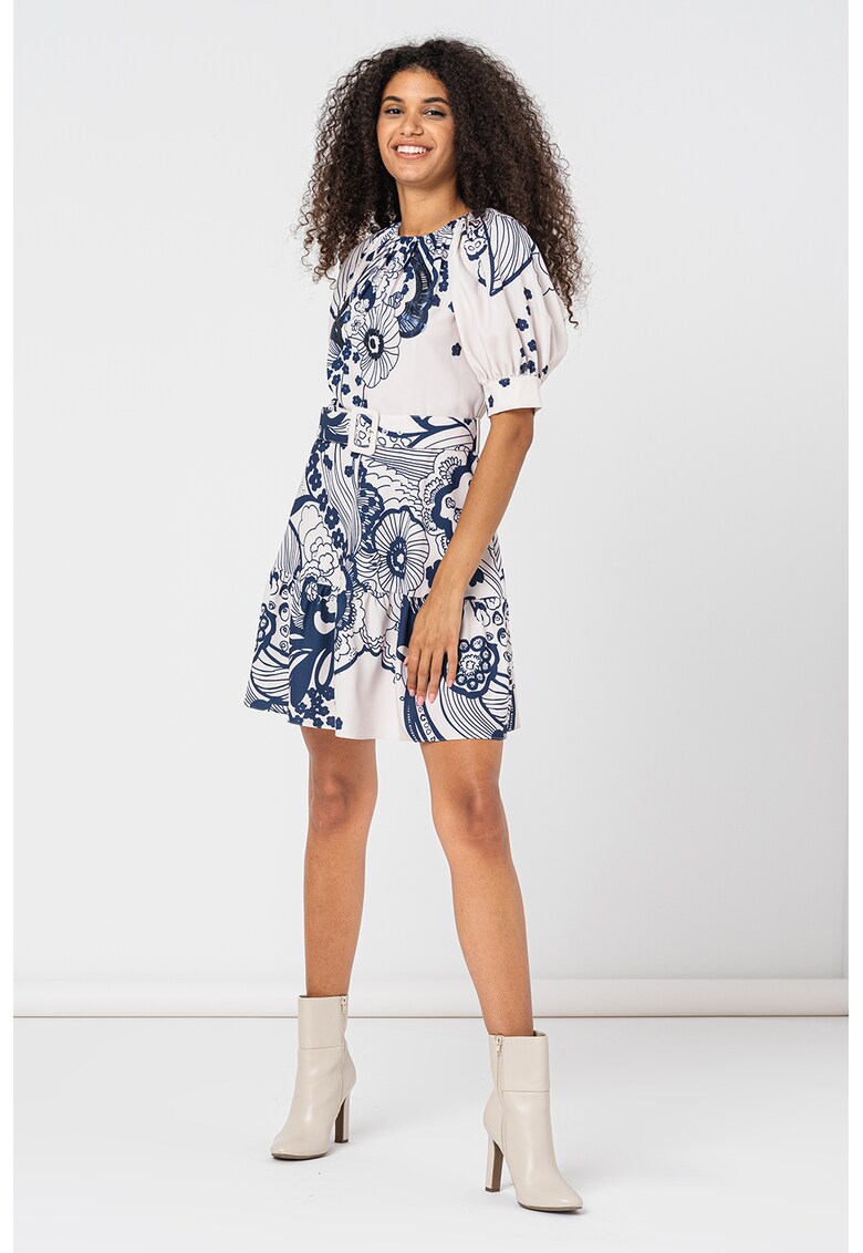 Ted Baker Флорална рокля Soira с бухнали ръкави за Жени Ted Baker Флорална рокля Soira с бухнали ръкави за Жени