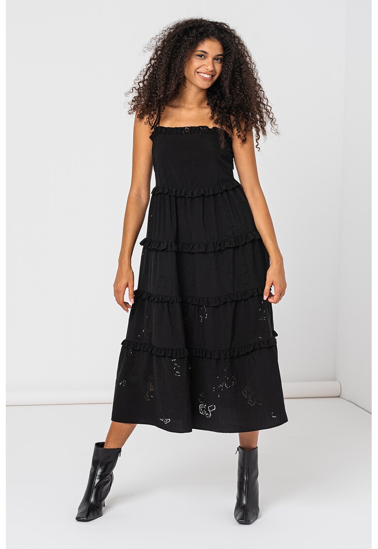 Rochie midi cu bretele Hansi