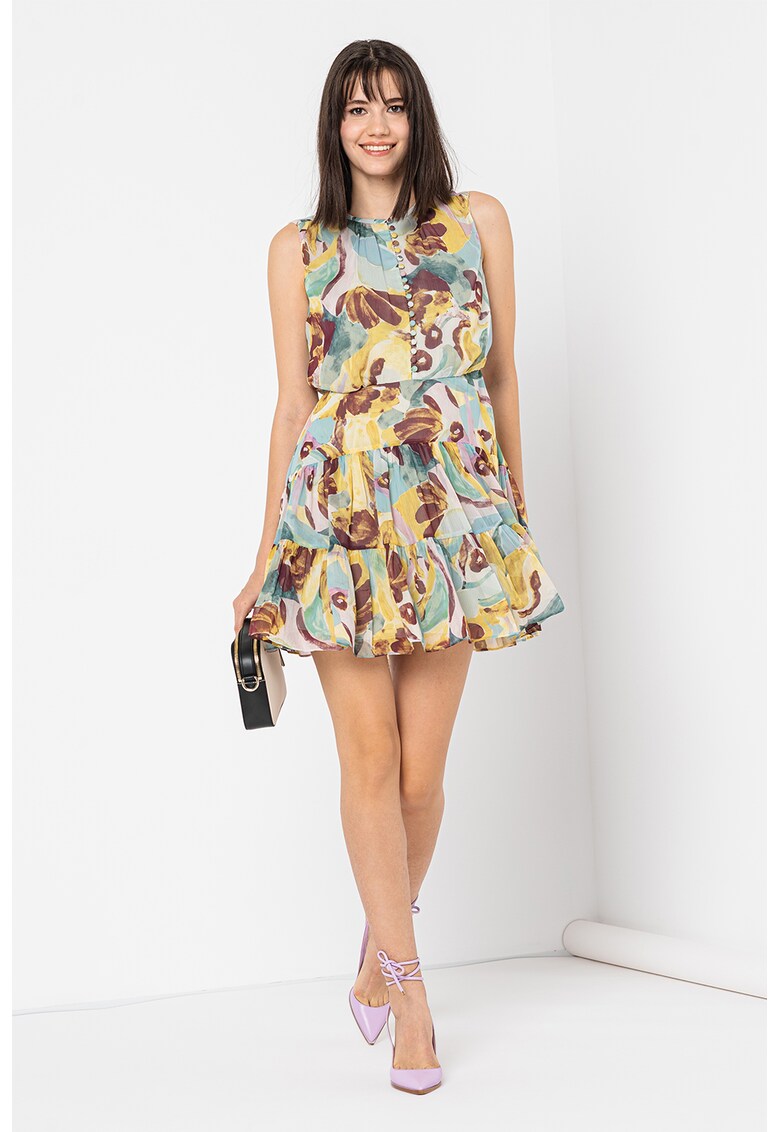 Ted Baker Къса рокля Ellain с принт за Жени Ted Baker Къса рокля Ellain с принт за Жени