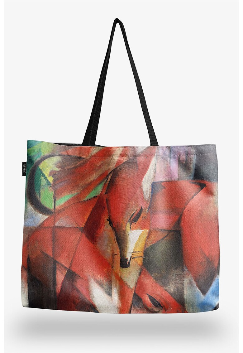 Geanta tote cu model abstract