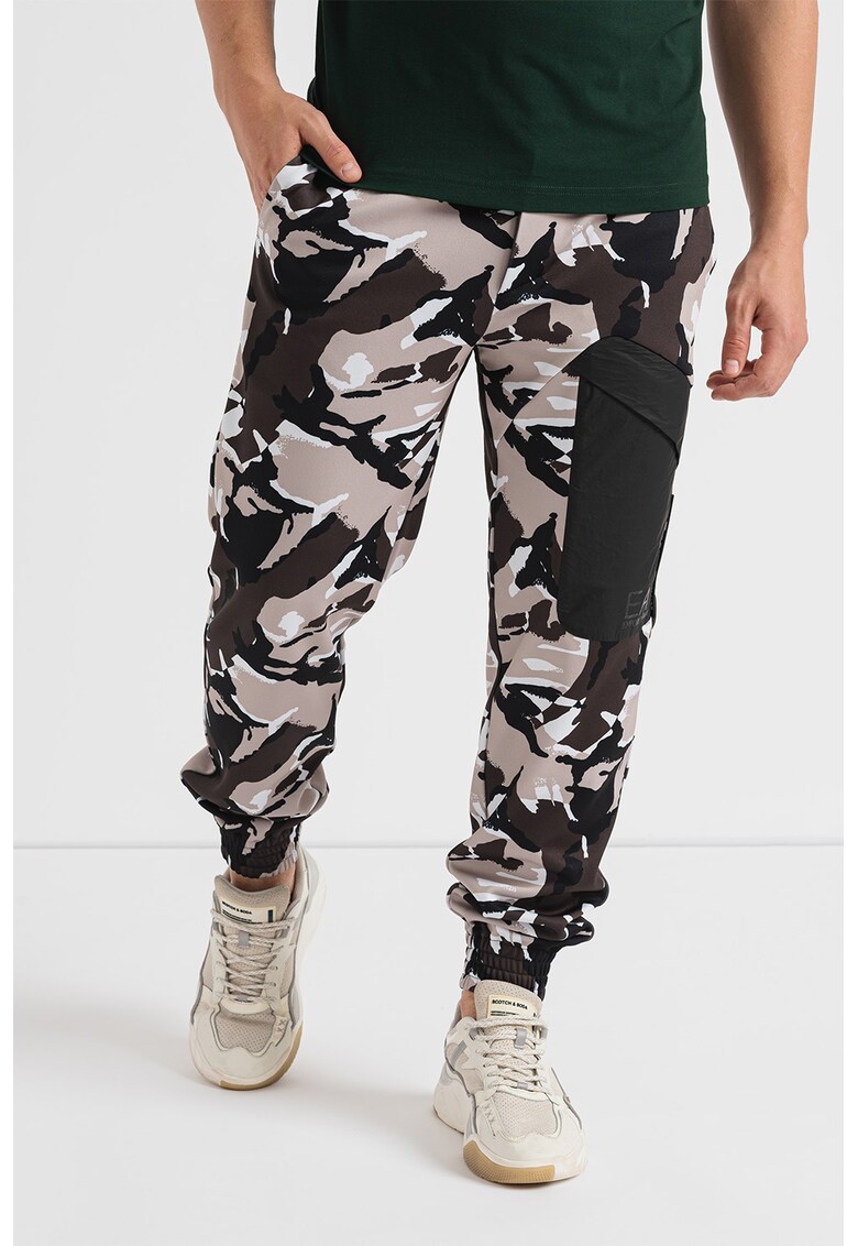 Pantaloni cargo cu model