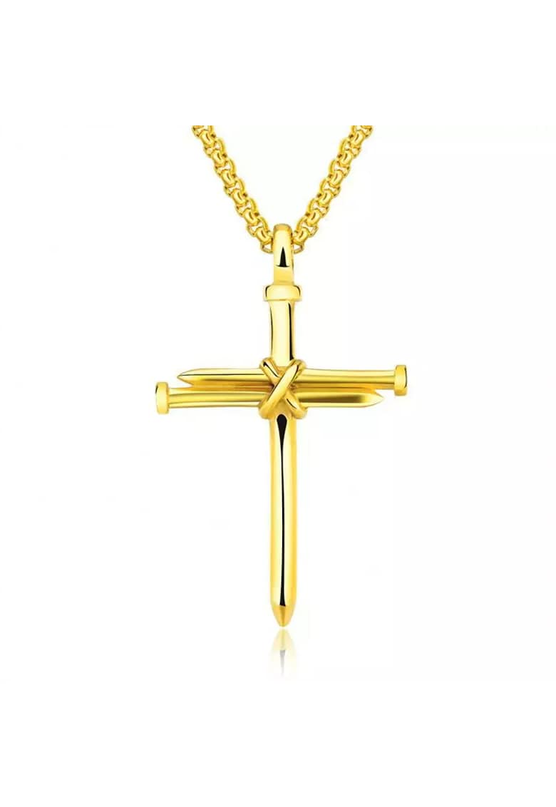 Lant cu pandantiv cruce. model cross - unisex - EFAYN