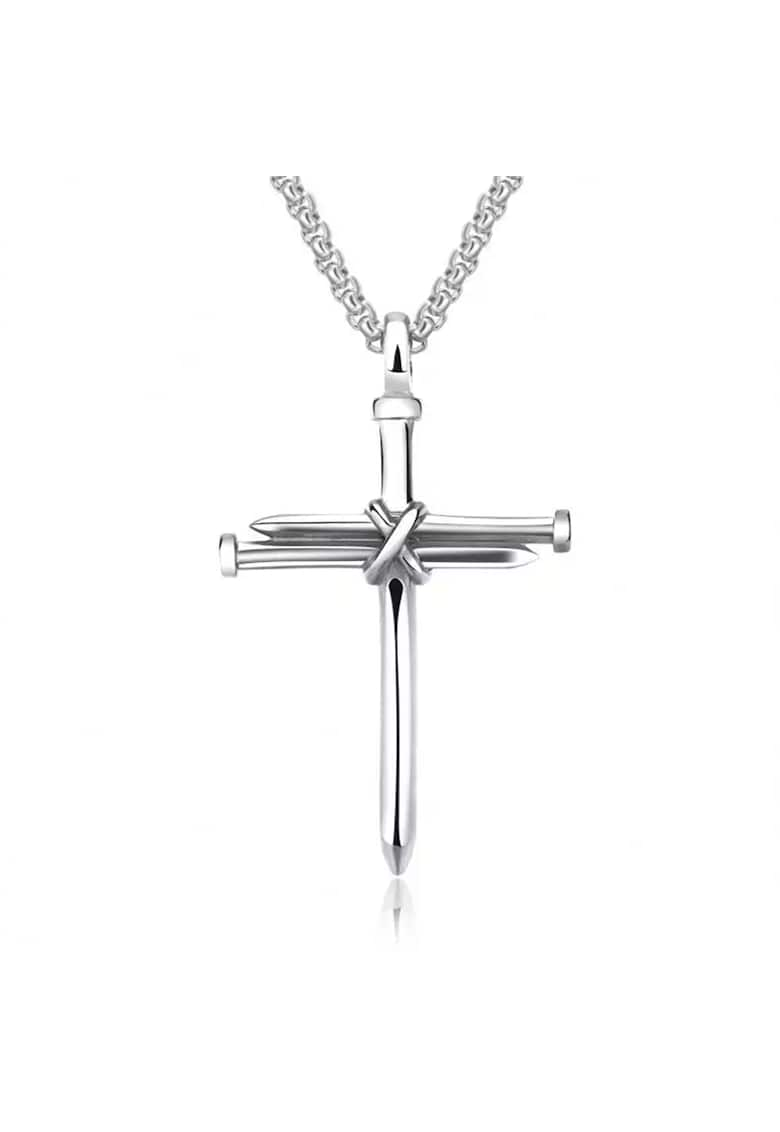 Lant cu pandantiv cruce. model cross - unisex - EFAYN