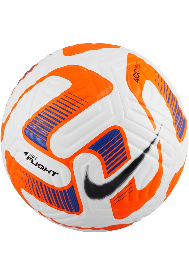 Minge oficiala fotbal Flight - marime 5 - alb-portocaliu