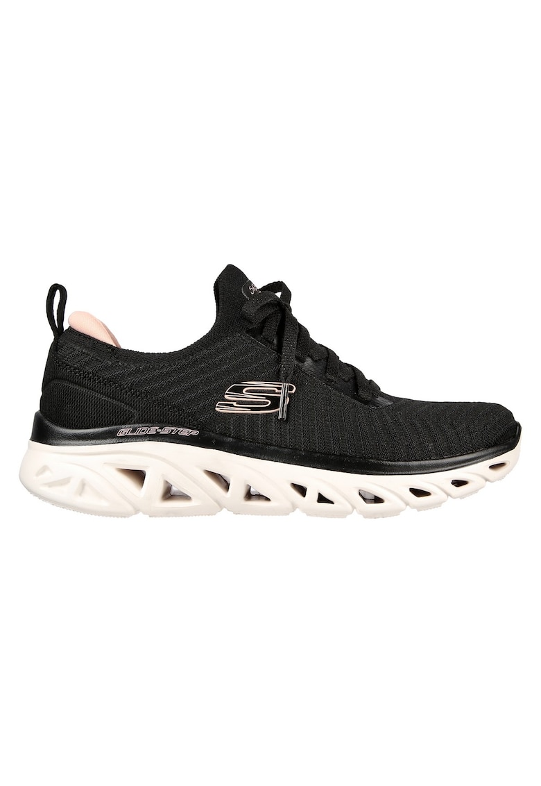 Tenisi femei Slip On Glide Step Sport New Hype - Negru