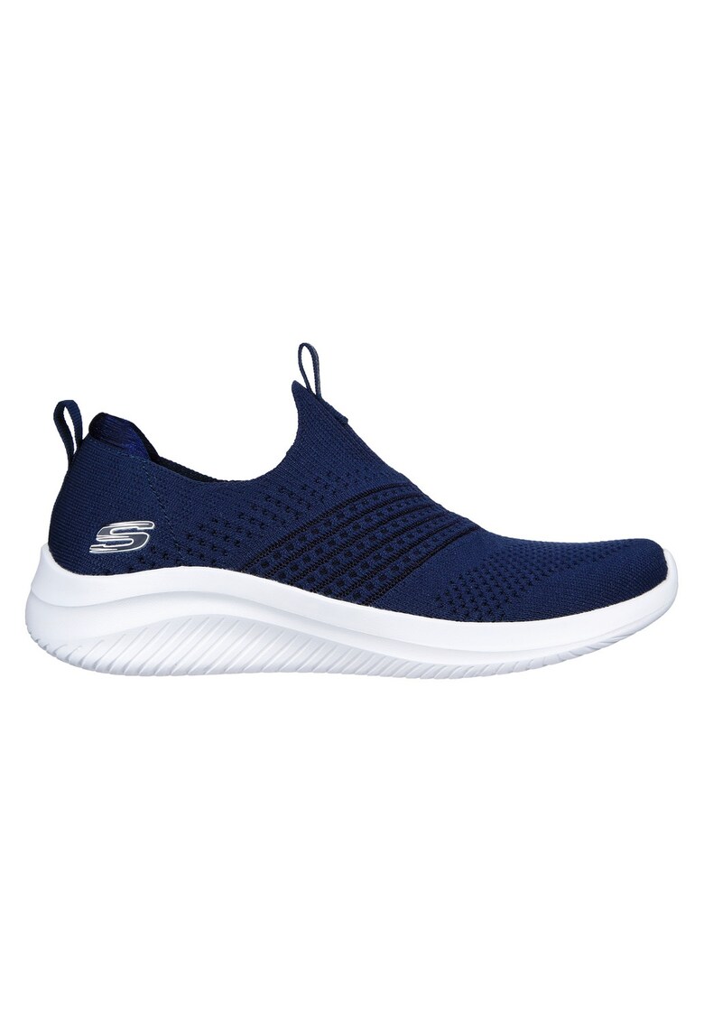 Tenisi femei Slip On Ultra Flex 3.0 Classy Charm - Bleumarin -