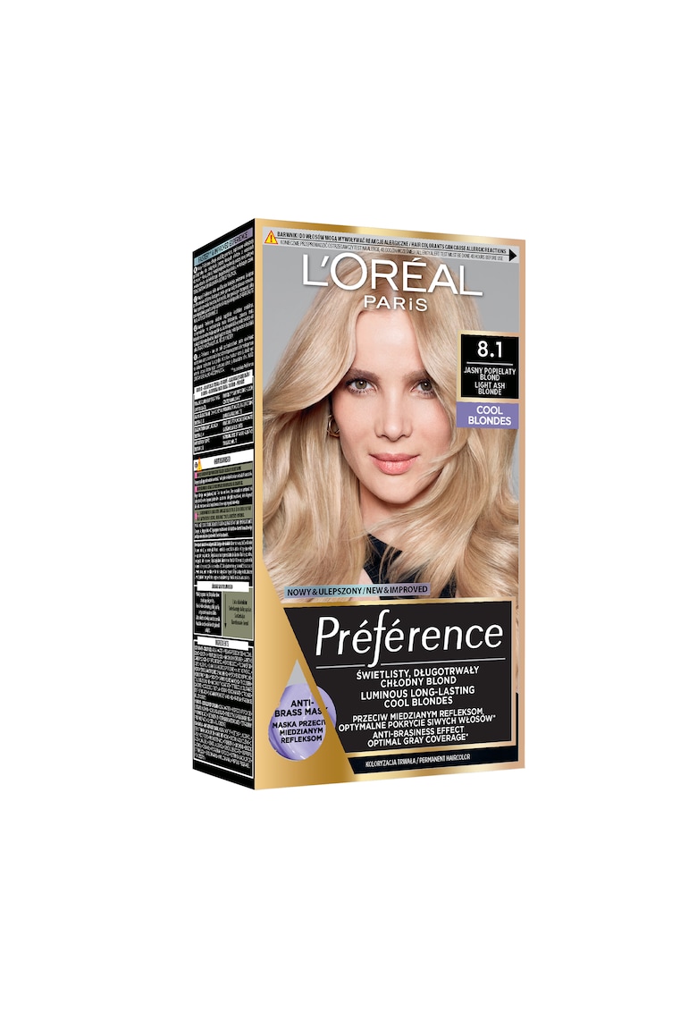 Vopsea de par permanenta cu amoniac  Preference